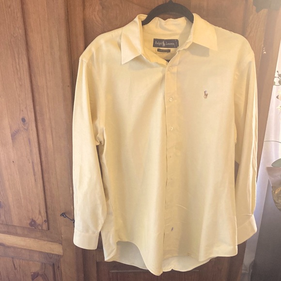 Yellow polo Ralph Lauren shirt 16-33 - Picture 1 of 5